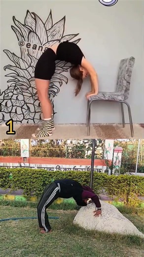 How to Fall Into a Backbend Safely🔥Beginner Tutorial #shorts