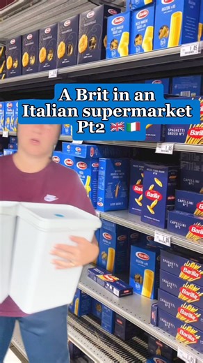 A Brit in an Italian supermarket pt2 #inglese #ingleseperitaliani #italiano #english #ingles #britishenglish | Aurora's Online Language Lessons