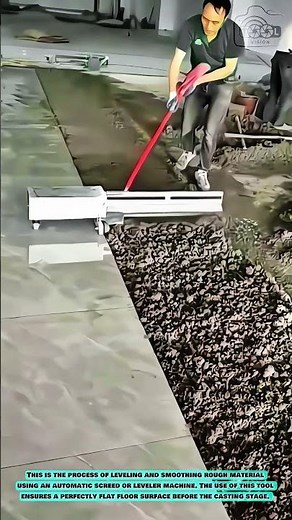 Practical Automatic Floor Leveling Tool | Quick Technique for Leveling Sand Construction