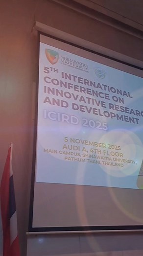 23 reactions | Research, Development, and a beautiful day in Thailand. Action packed day at the 5th International Conference! #ConferenceLife #Innovation #Thailand2025 | SIU International Affairs and Research Innovation | Facebook