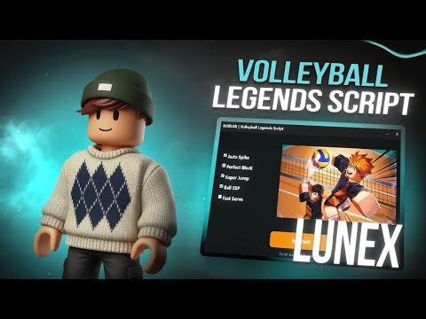 Roblox Volleyball Legends Script | Hitbox, Esp, Auto Bump, Auto SPIN, (Mobile & PC) | UPDATE