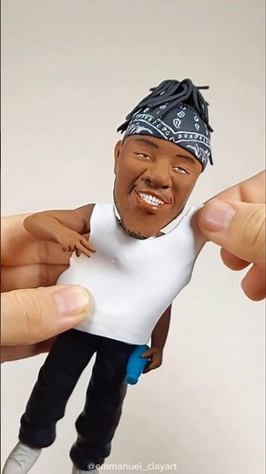 KSI clay sculpture😱 #clay #ksi