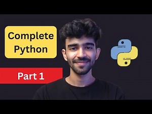 Complete Python Tutorial for Beginners | Full Python Course (Step by Step in Hindi/English)