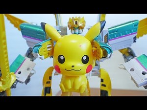 Combine with Shinkansen Robot Shincarion? I united with Thomas and Pokemon Pikachu