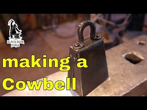 Making a cowbell from a pre cut blank