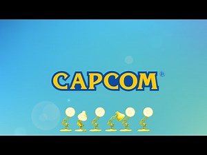 Six Luxo Lamps Spoof Capcom Logo