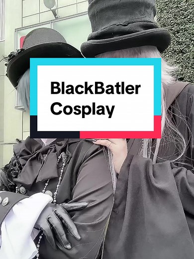 ちょっかい出してくる葬儀屋🦴 #undertaker →@餅月 #ビビデバ #blackbatler #黒執事 #cielphantomhive #AnimeJapan #AJ #animejapan2023 #cosplay #cosplayer