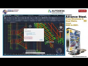 Advance Steel 2020 - 2021 Tutorial | Custom Detail Drawings| Lesson 23 | Preview.