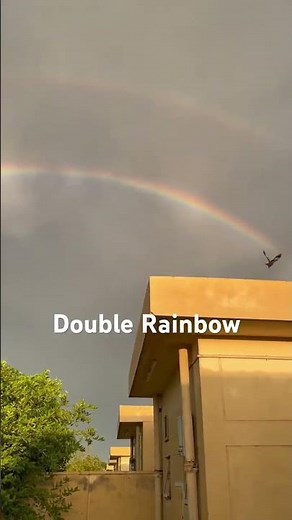 Why Double rainbow?