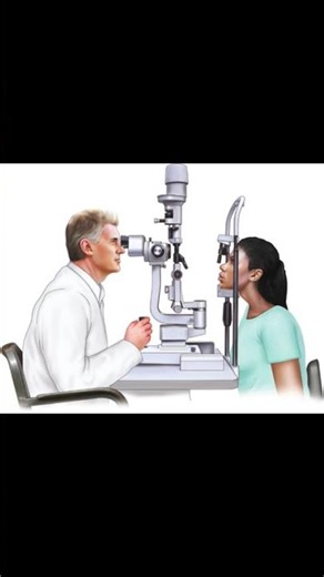Can repeated slit lamp exams in children be harmful?