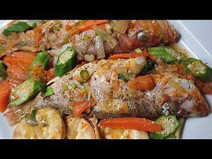 Jamaican style Steam Fish