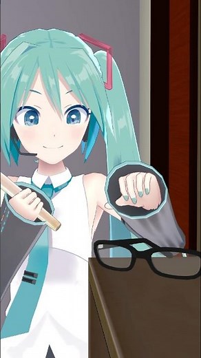 I'm glad she's a Vocaloid😂🤣🤣 #初音ミク #vocaloid #ボカロ