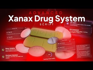 Advanced Xanax Drug System | Mythic Studios | ESX & QB Core |