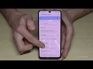 Samsung Galaxy M22: How to enable the Developer Options? for USB Debugging etc