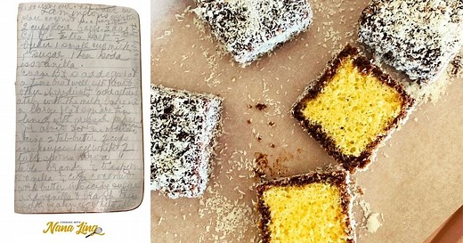 Lamington Recipe