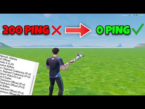 How *PRO PLAYERS* Get 0 Ping In Fortnite! (BEST PING GUIDE 2025)