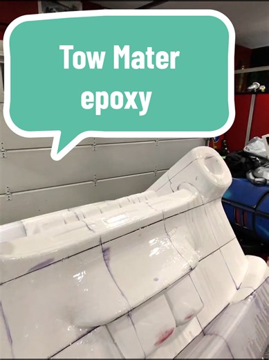 Sealing Tow Mater Golf Cart with TotalBoat Epoxy