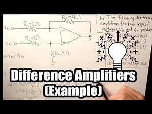 Difference Amplifiers (Example)