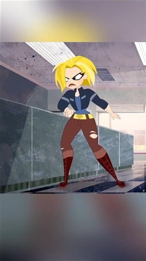 Fighting a Giant | Super Girl | New Costume #storytelling #animation #viralvideo