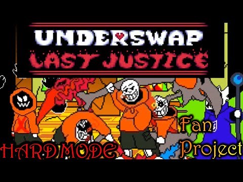 UNDERSWAP LAST JUSTICE [HARD MODE] Papyrus Genocide Fight / Full Ost Animated (20k subs special)