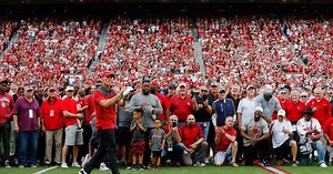 College football's highest-attended spring games of 2022