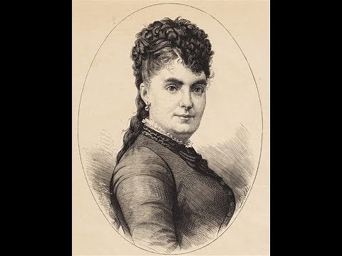 Elena Sanz, the lover of Alfonso XII.