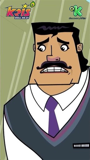 #KrisRollNo21🪈| Principal Kanishk Phir Se Phas Gaye!🫣| #KidsCartoon 🤩| #shorts | ‪@DiscoveryKidsIN‬ ​