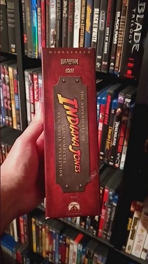 The Adventures of Indiana Jones DVD box set from 2003 #moviecollector #moviecollection
