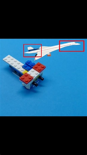 Building the LEGO Concorde Cockpit! 🛩️🏗️ #shorts