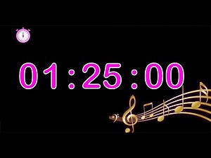 85 minute timer music : countdown 85 minute timer music