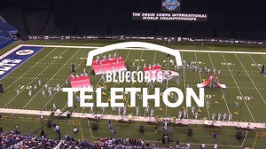 Only one more day until The Bluecoats Telethon! We have a really exciting night planned... ⏩ FOUR streams of Bluecoats shows ⏩ FOUR live, virtual performances ⏩ A VERY special announcement & celebration ⏩ Updates & fundraising Watch live on our website, Facebook, Twitter, or YouTube at 6pm ET tomorrow! Get more info at bluecoats.com/telethon. | Bluecoats