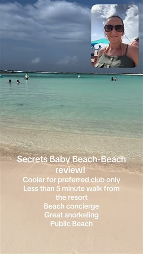 Secrets Baby Beach Review: A Tropical Paradise