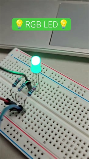Ardruino Experiments: Multi Color LED 🌈🚨 #arduino #led #arduinoproject #shorts