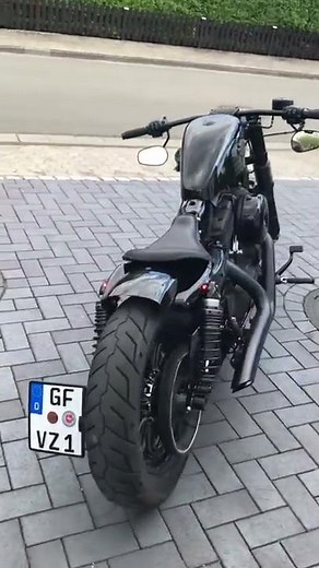 Harley Davidson Custom build Sportster Forty Eight „Black Beast“