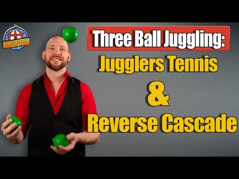 Learn Jugglers Tennis & Reverse Cascade (Beginner Tutorial)