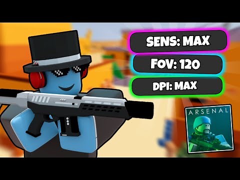 I used YOUR Roblox Arsenal SETTINGS.. (Roblox Arsenal)