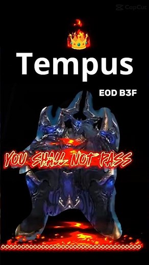 Tempus Stands Alone – You Shall Not Pass! | Cabal Infinite Combo Lore