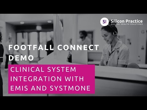 FootFall Connect Demo | Clinical System Integration with EMIS and SystmOne