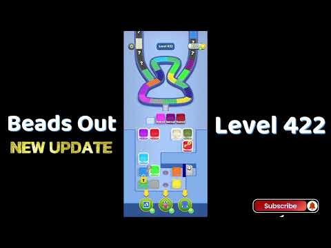 Beads Out Level 422 Walkthrough 🧩 | SolutionGuruji 🎮