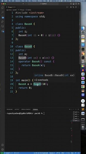 Conversion Operator In C++ A quick Tip #coding #programming #cppprogramming