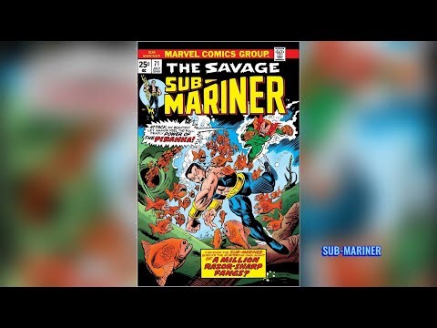Marvel Comics History: Sub-Mariner #71 (July 1974) #marvelcomics 🌊