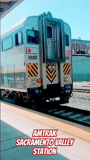 Two Trains, Two Directions 🚆 | Amtrak Leaving for San Francisco & Arriving in Sacramento