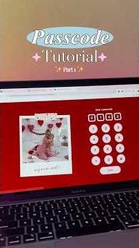 Passcode Canva Website Tutorial (Part 1) ✨
