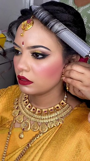 217K views · 1.6K reactions | Haldi Bride  South Indian Bride Look ❤️ | Nirvaana By Boby | Facebook
