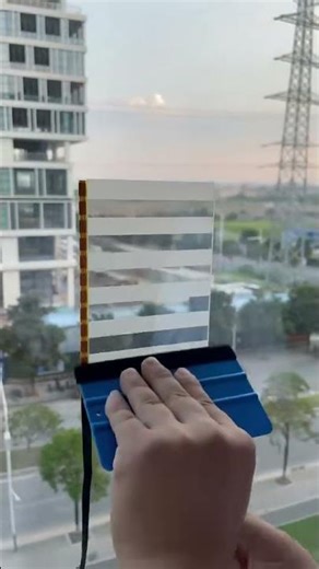 No More Curtains!Adjustable Transparency Window Film for Home/Office Privacy #goodthing