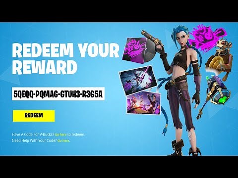 I GOT JINX SKIN BUNDLE CODES IN FORTNITE! FULL TUTORIAL ON HOW TO GET THE SKIN FOREVER!
