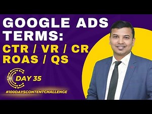 Mastering The Use Of Google Ads Parameters | Google Ads Terms & Formulas | CTR | VR | CR | ROAS | QS