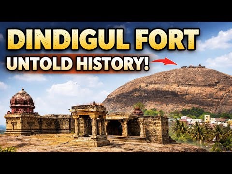 Dindigul Fort 🏰 | The Untold History of Tamil Nadu’s Hill Fortress