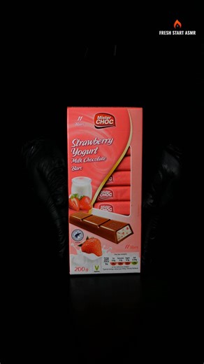 Day 34 | I Turned a Strawberry Yogurt Chocolate Bar Into a Milkshake 🍓🍫🥤 #shorts