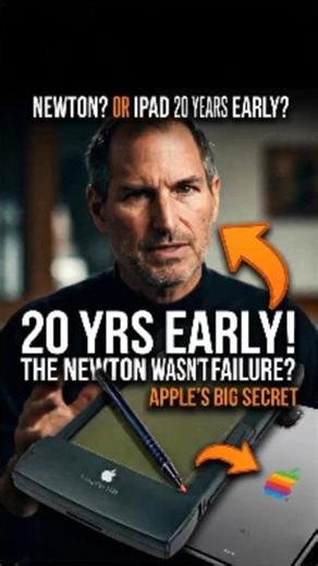 The Apple Computer That Predicted the iPad 20 Years Early #tech #shorts